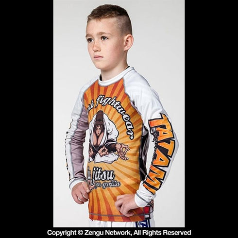 TATAMI ZEN GORILLA CHILDREN`S RASHGUARD-2